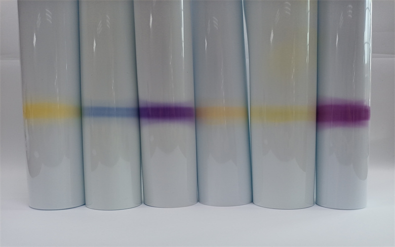 多种颜色光变硅胶刻字膜  紫外线感光变色  可制作卷装