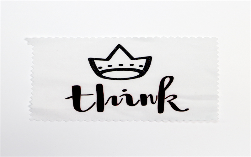 亮面硅胶3D转印标 服装胸标烫图定制 T恤logo商标