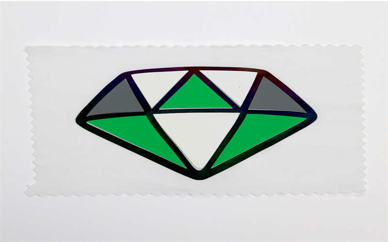 厚板反光服装logo胸标定制 多工艺结合商标3D转烫商标