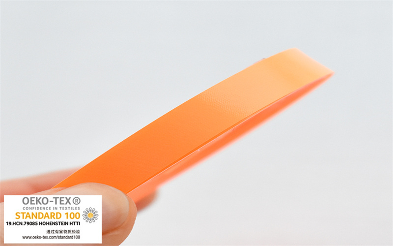 橙色硅胶热转印防滑条 0.2mm热转印条 箱包硅胶条